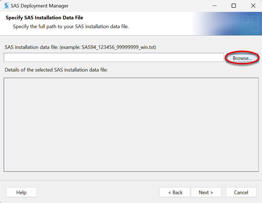 Location of SID files