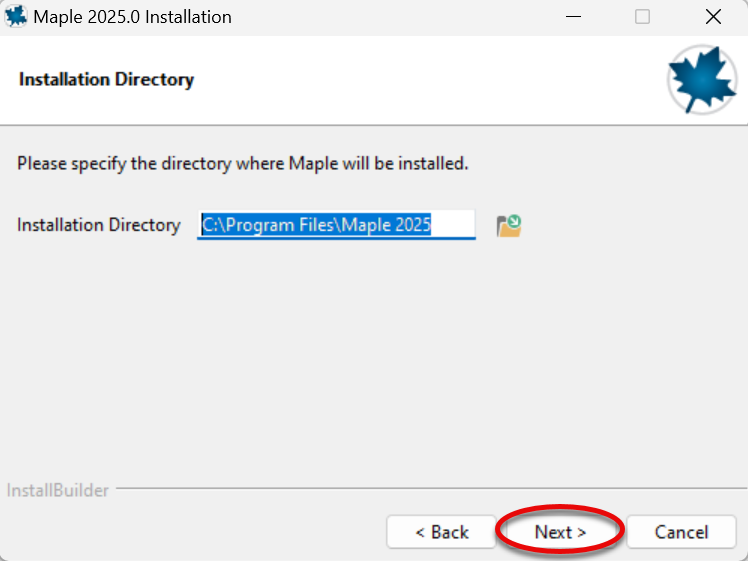 Installation Directory