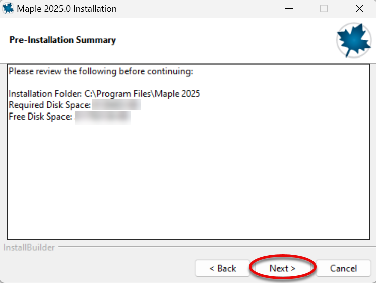 Installing