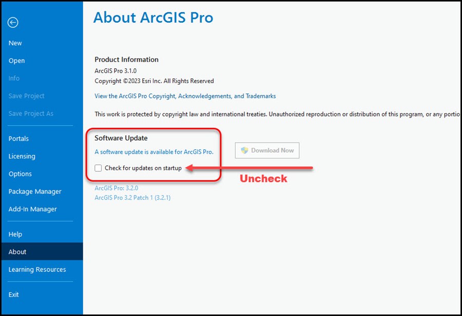 Article - Installing ArcGIS Pro 3.1