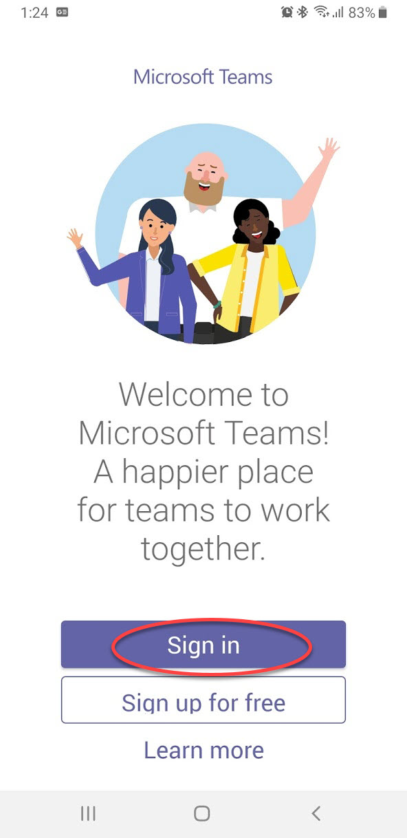 Microsoft Teams setup