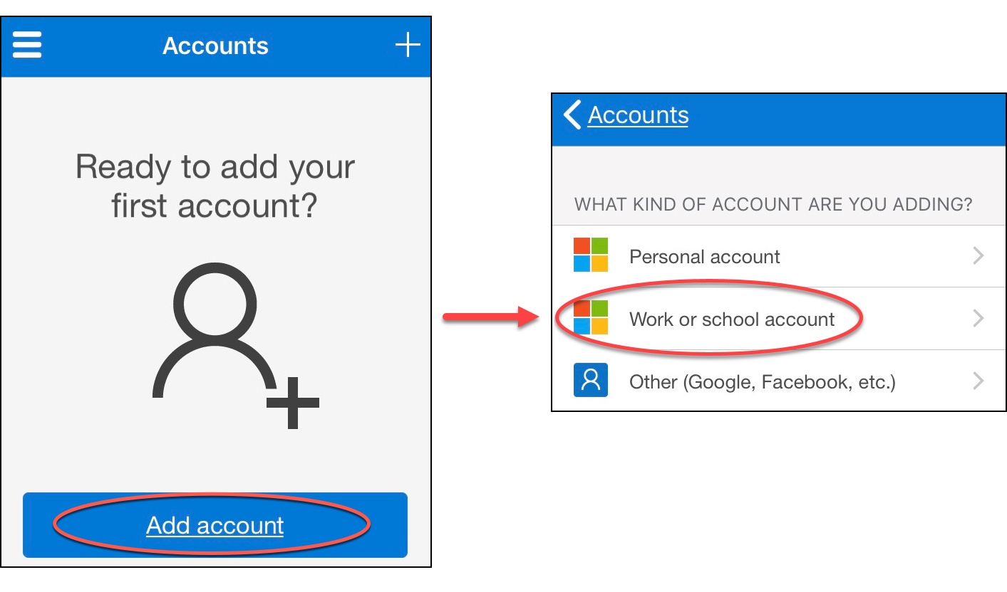 setting up ms authenticator