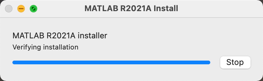 install for mac os matlab not working