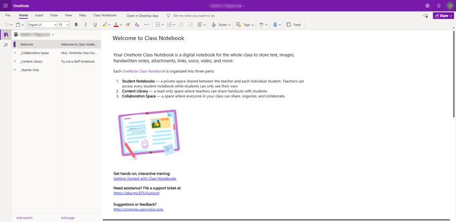 onenote web access