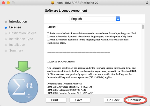 spss 23 adding license key into installed software