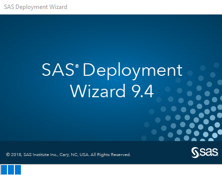 SAS deployment wizard