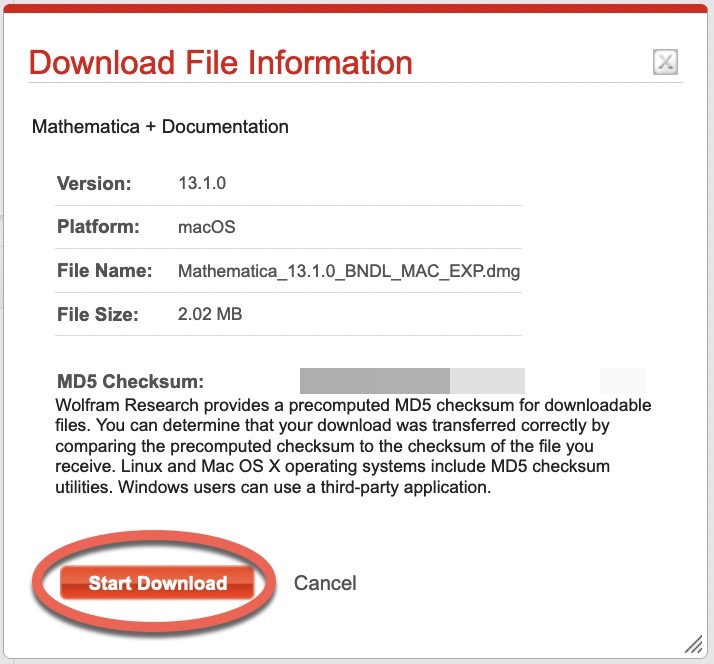 Download File Information