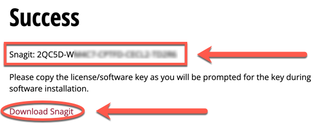 snagit 8 license location