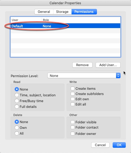 import calendar to outlook as busy default