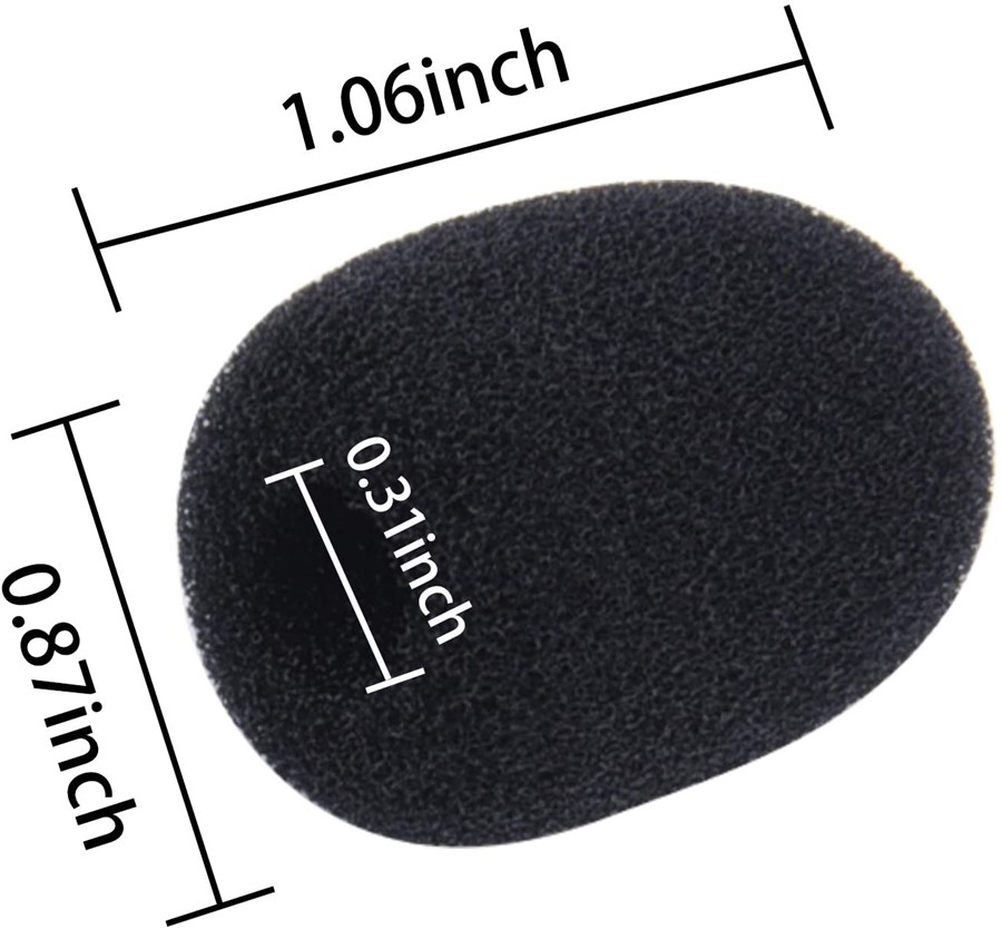 Microphone Cover measurements
