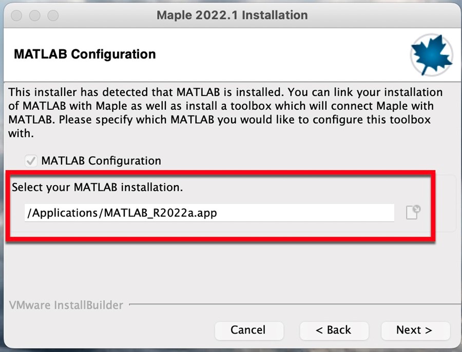 Matlab configuration